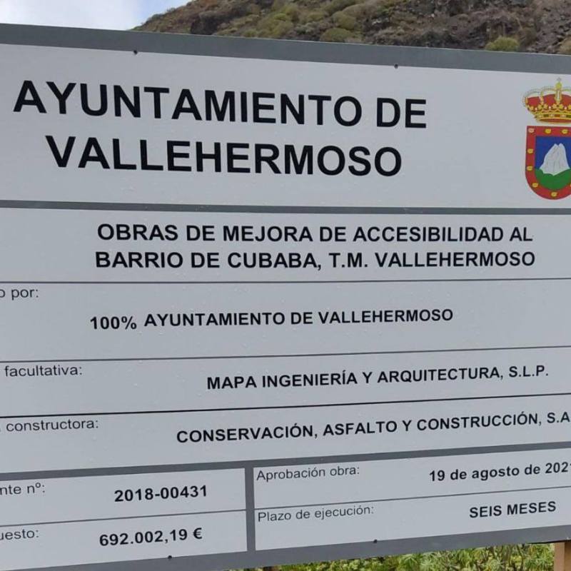Iniciativa por La Gomera (IxLG): «El retraso en las obras de Cubaba es una auténtica&nbsp;desidia»