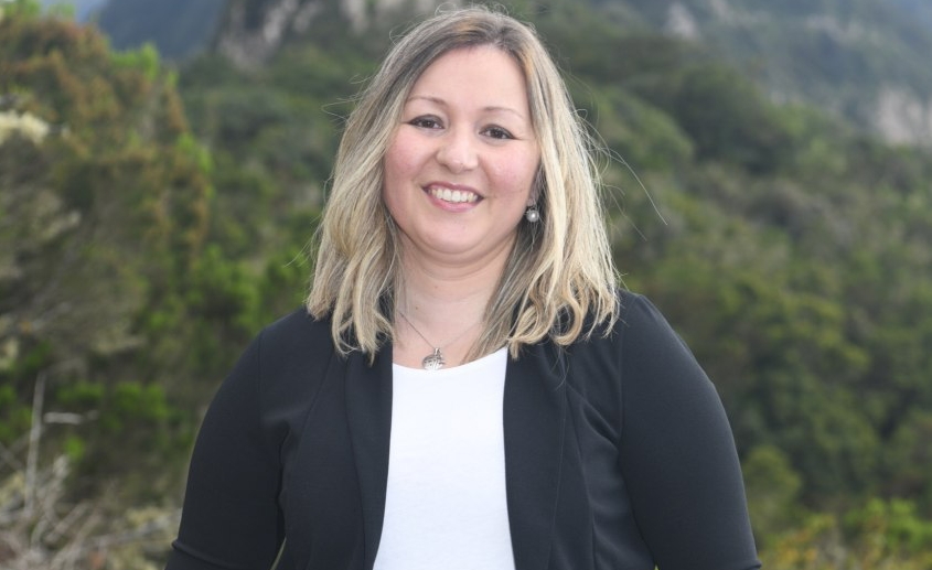 Mariola Plasencia Ossorio, concejala de Iniciativa por La Gomera (IxLG) en el Ayuntamiento de Vallehermoso